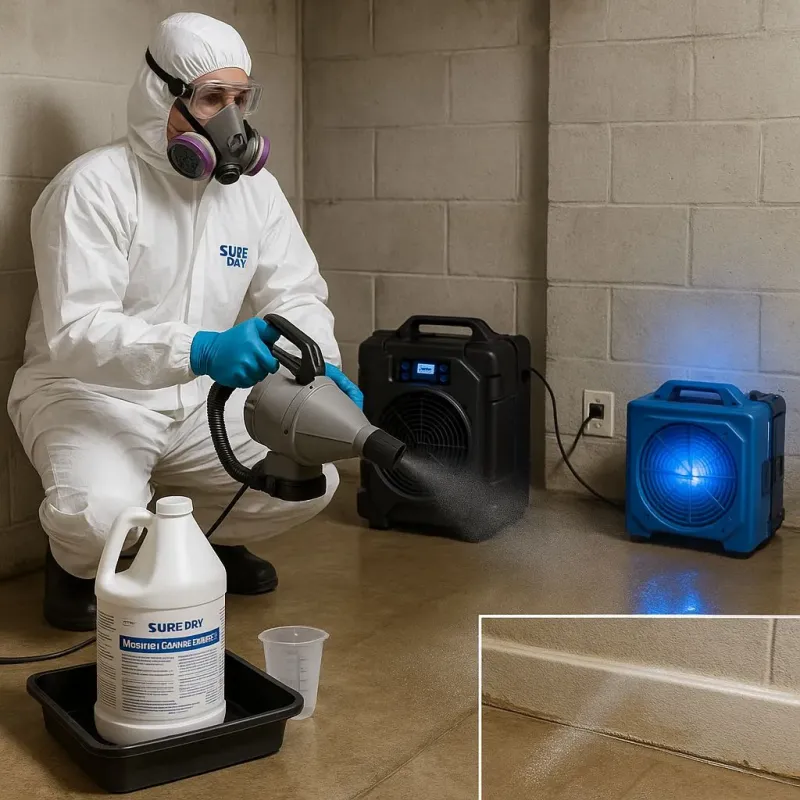Sanitization and Odor Removal process in Iselin, NJ