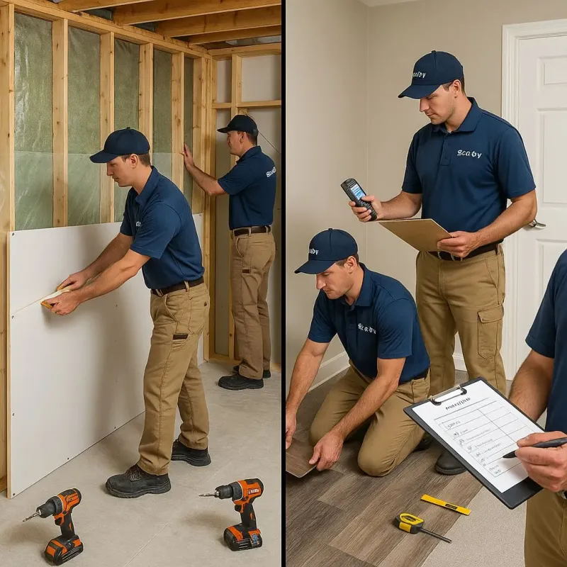 Repairs and Reconstruction process in Iselin, NJ
